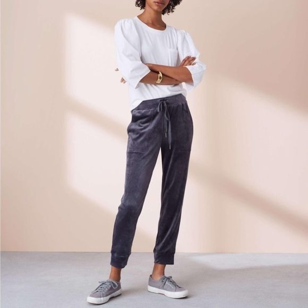 Lou & Grey‎ Velour Upstate Jogger Sweatpants Size X-Large